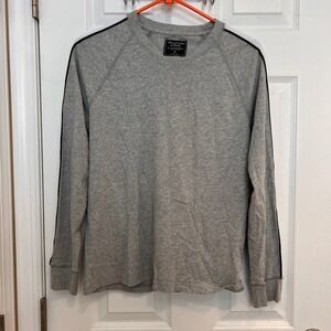 Abercrombie‎ and Fitch Gray Long Sleeve Crew Neck T Shirt